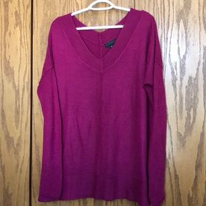 Soft pink oversized sweater